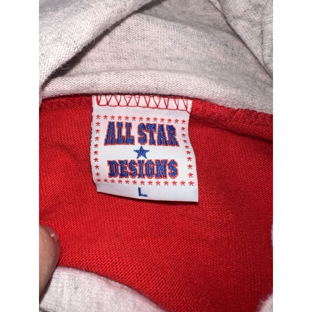 Vintage North Carolina State Medium T Shirt Hooded Red Single Stitch CLEAN WPS - Picture 3 of 4